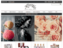 Tablet Screenshot of mistralsoap.com